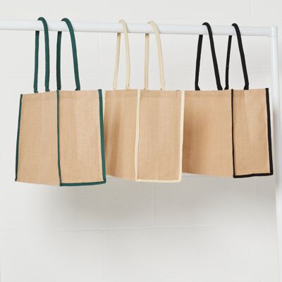 Brand Lab Jute Tipped Shopper Thumbnail
