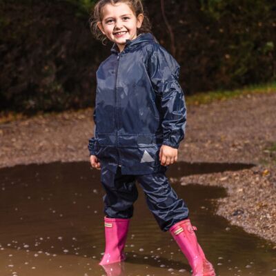 Junior waterproof jacket and trouser set Thumbnail
