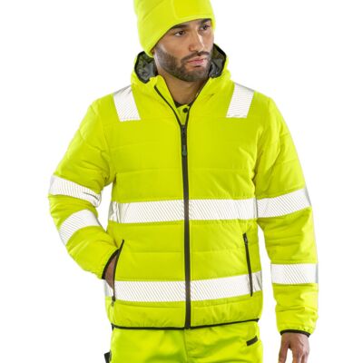 Recycled ripstop padded safety jacket Thumbnail
